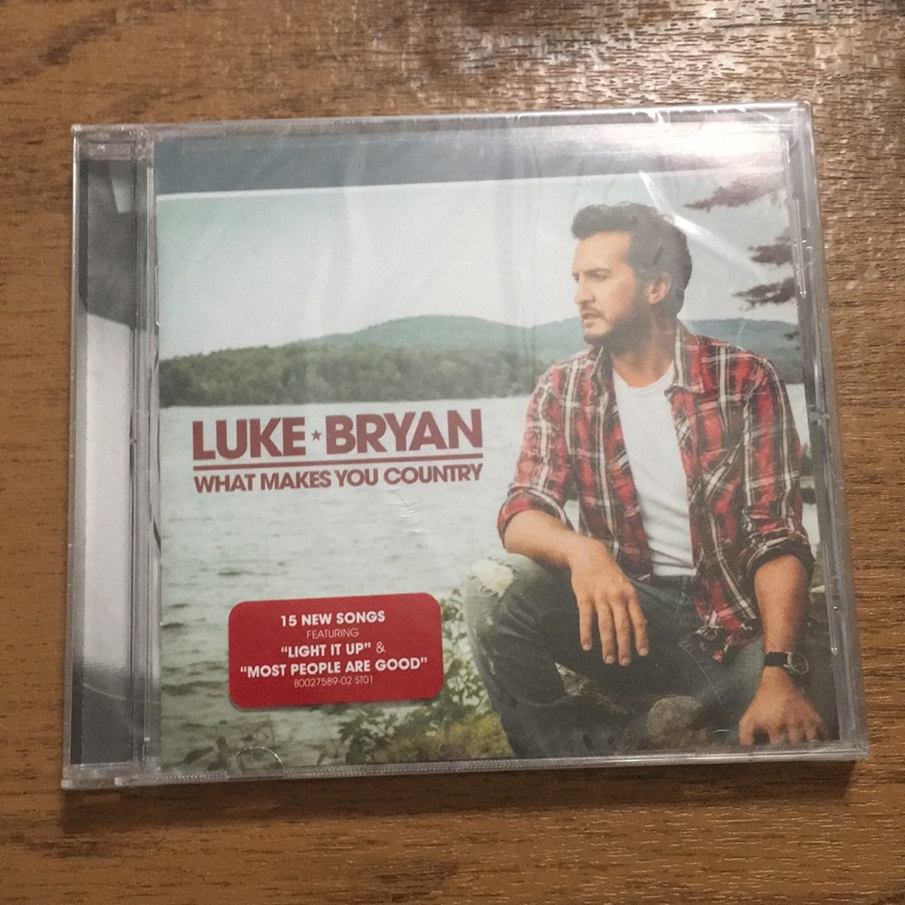 Luke Bryan “What Makes You Country” CD, new